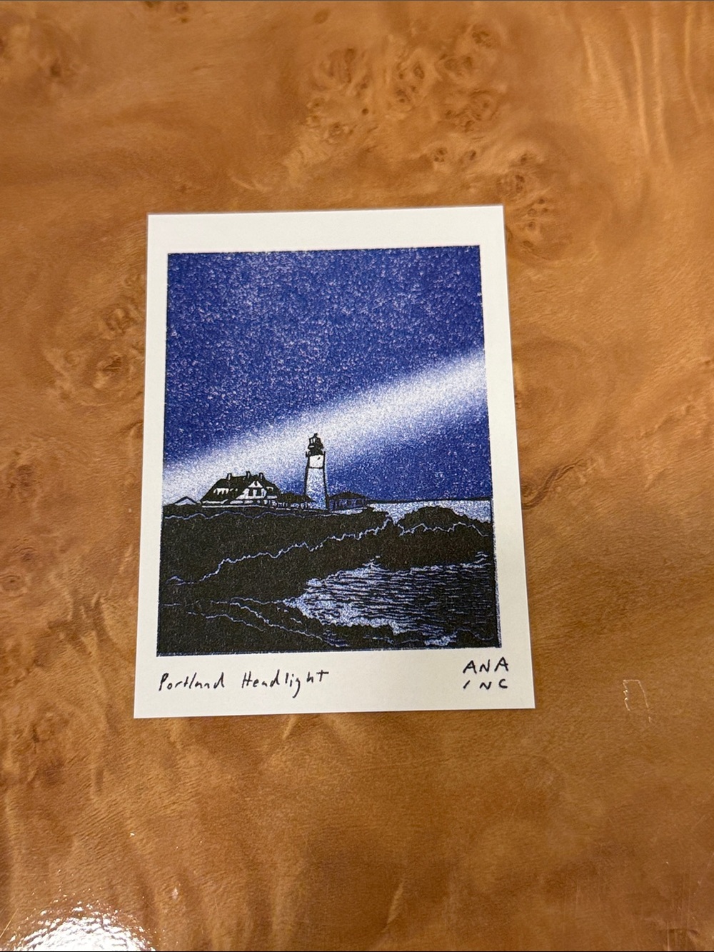 Inciardi Emporium Maine Mini Print Portland Headlight